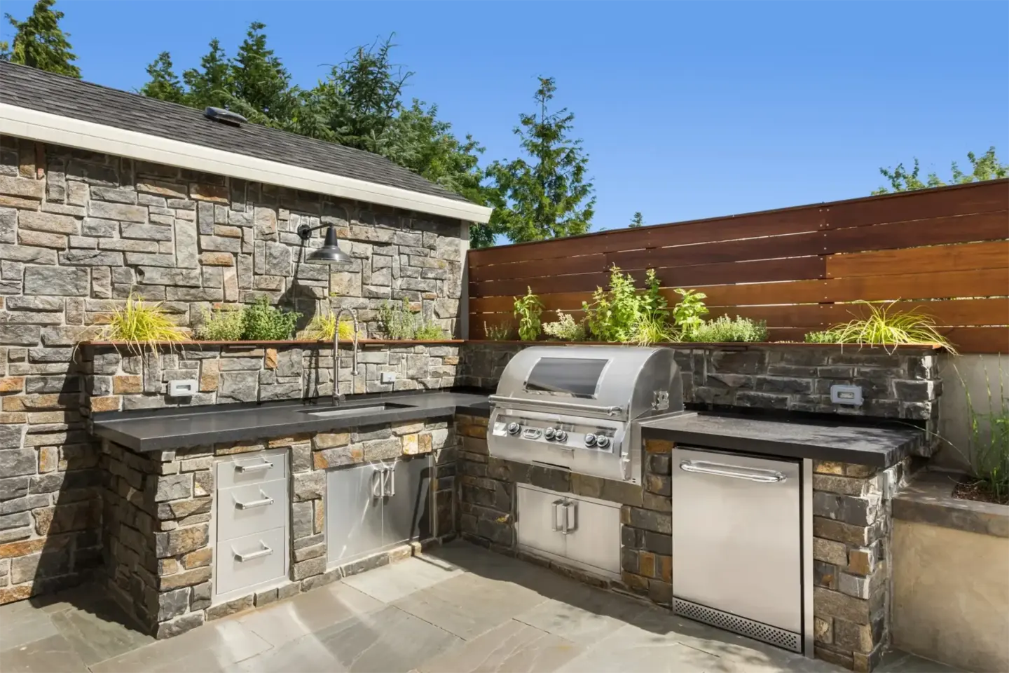 Outdoor Kitchen Builder in CT | Custom Design & Install | Outdoor Space Builders